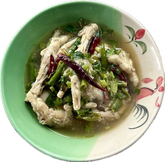 Spicy Chicken Feet Soup ต้มซุปเปอร์ตีนไก่ (HOT)